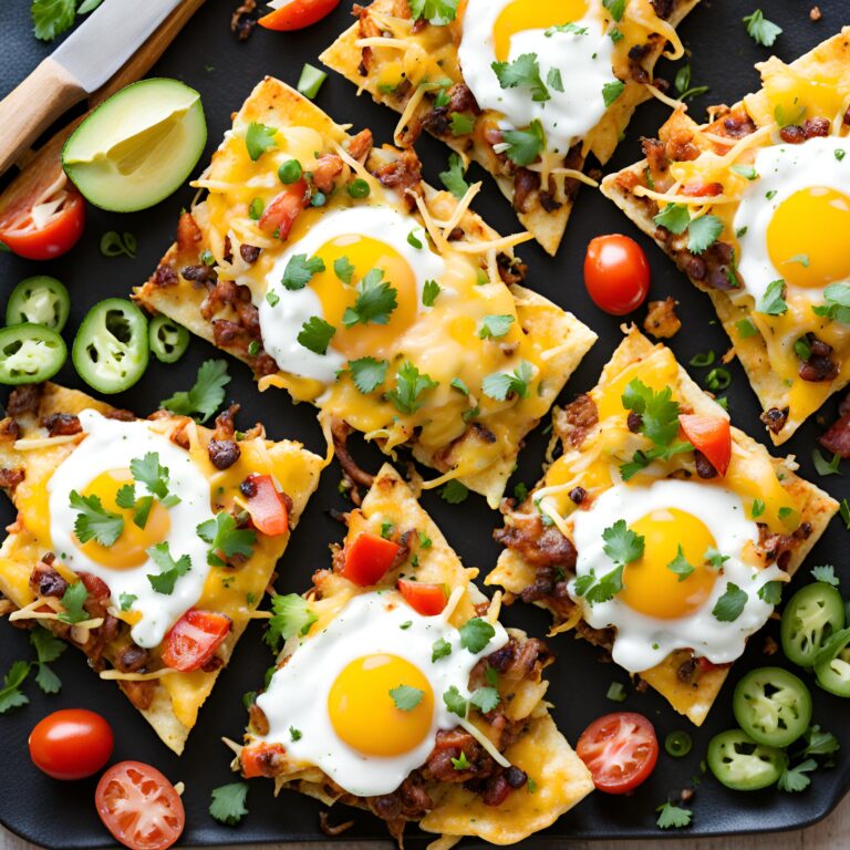 Loaded Hash Brown Breakfast Nachos Recipe