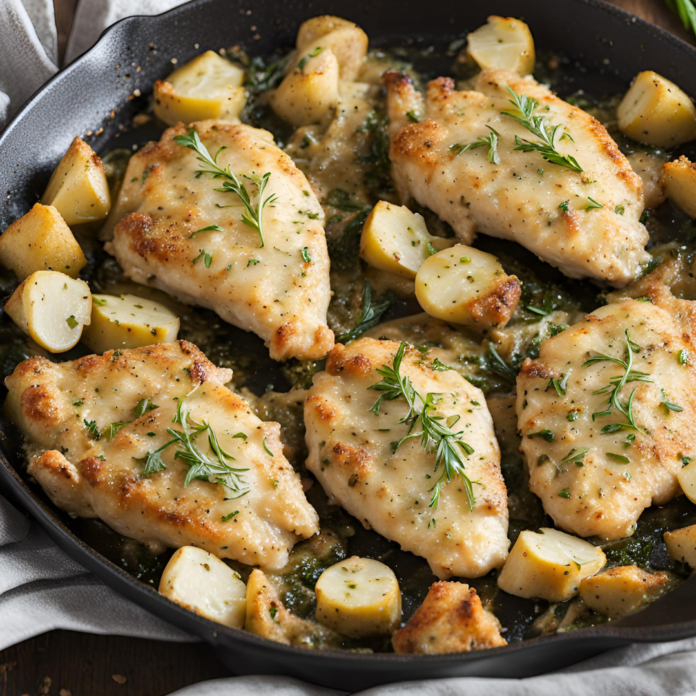 One-Pan Garlic Parmesan Chicken Recipe