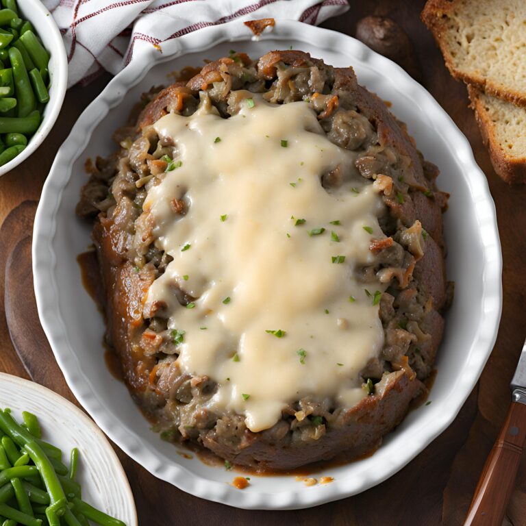 Philly Cheesesteak Meatloaf Recipe