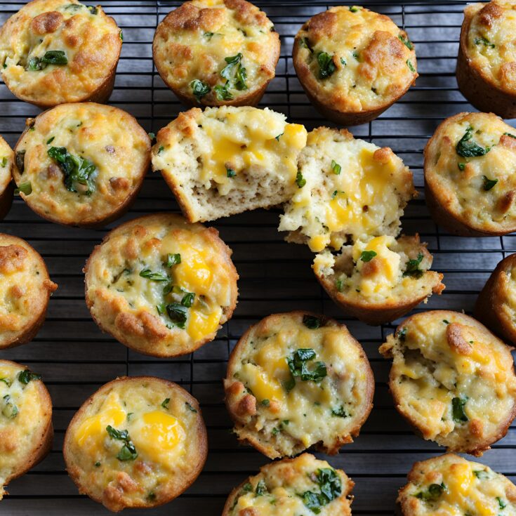 Sausage, Egg, and Cheese Savory Breakfast Muffins Recipe