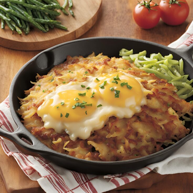 Smothered and Covered Hash Browns Recipe