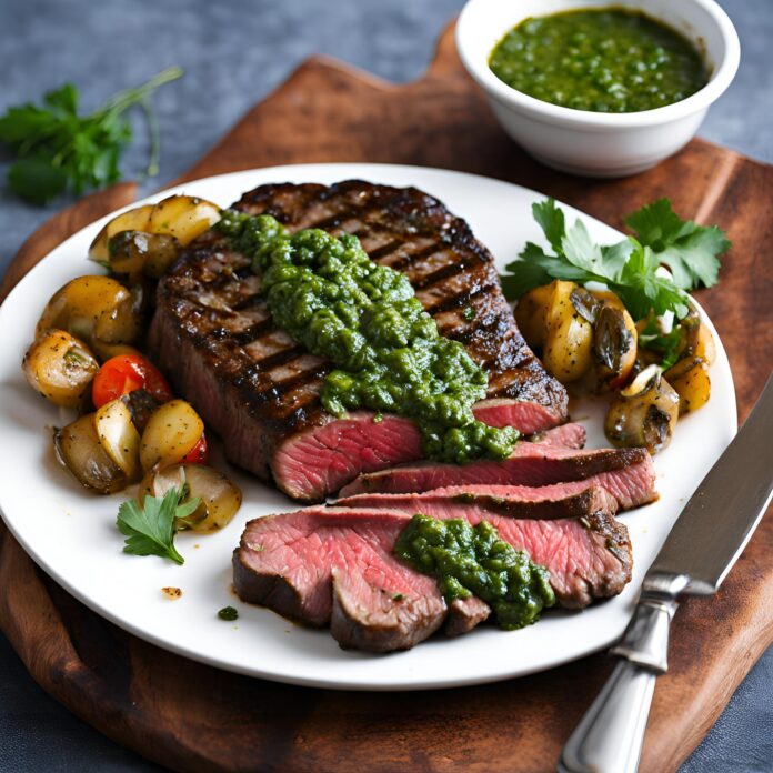 Steak with Chimichurri Sauce Recipe