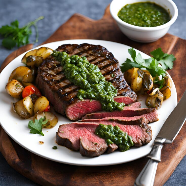 Steak with Chimichurri Sauce Recipe