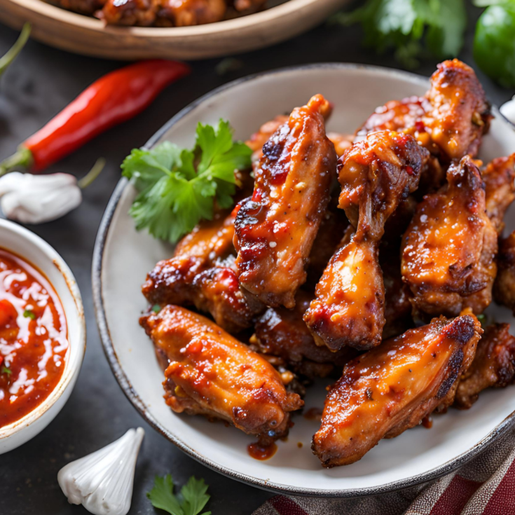 Sweet and Spicy Calabrian Chili Chicken Wings Recipe