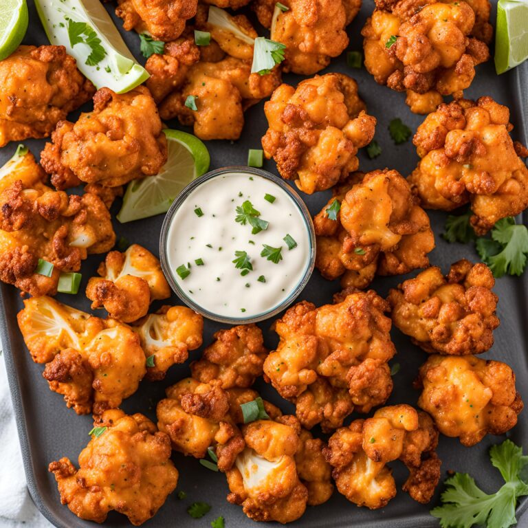 Air Fryer Buffalo Cauliflower Recipe