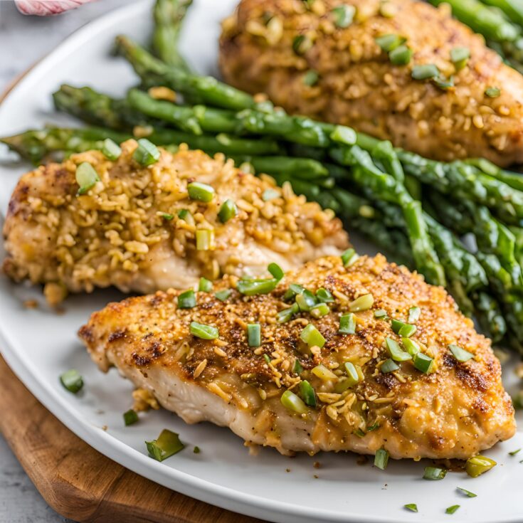 Baked Crunchy Maple Dijon Chicken