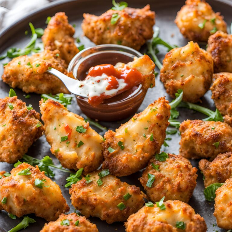 Baked Garlic Parmesan Boneless Wings