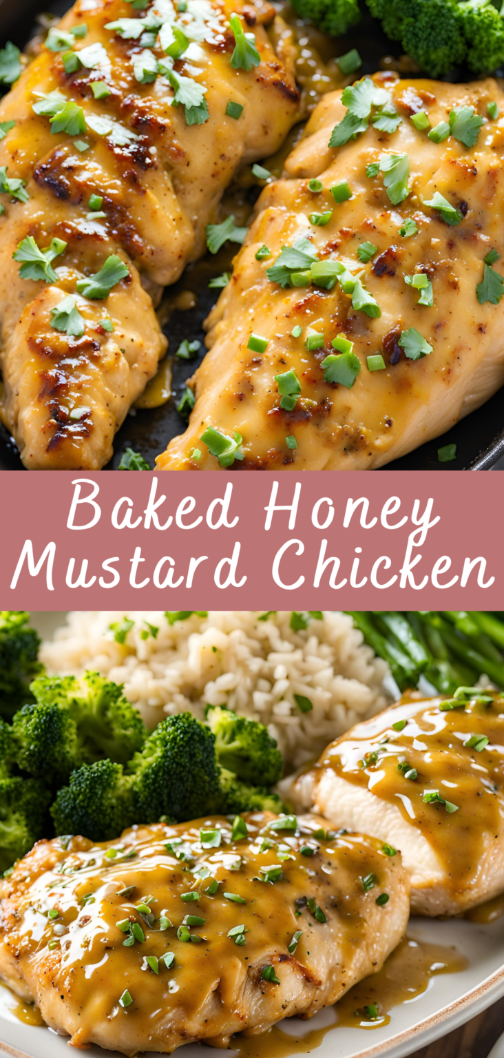 Baked Honey Mustard Chicken Recipe Cheff Recipes 2959