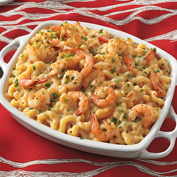 Cajun Shrimp and Crab Mac and Cheese Recipe