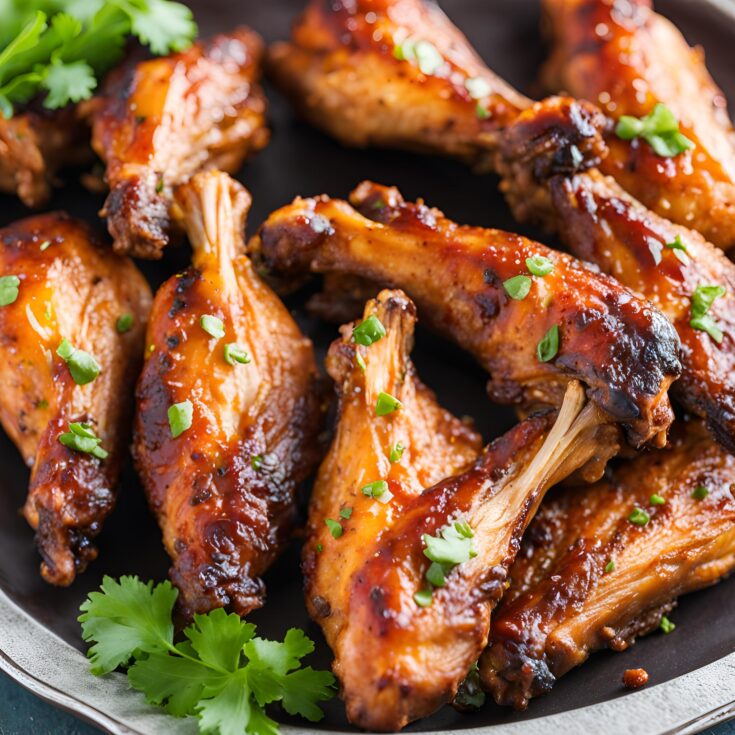 Caribbean Baked Chicken Wings Recipe