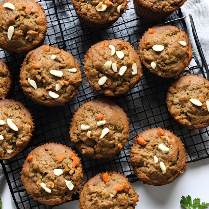 Carrot Cake Zucchini Muffins Recipe