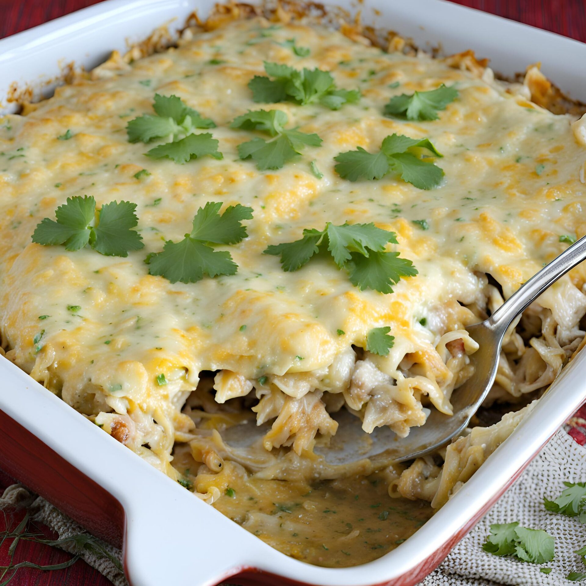 Chicken Enchilada Casserole Verde Recipe Cheff Recipes 