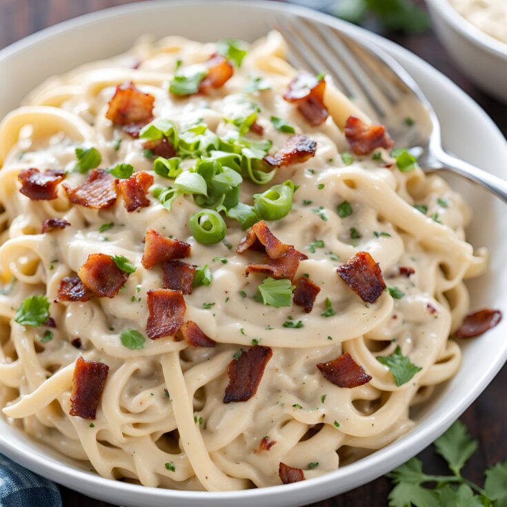 Chipotle Bacon Alfredo Recipe