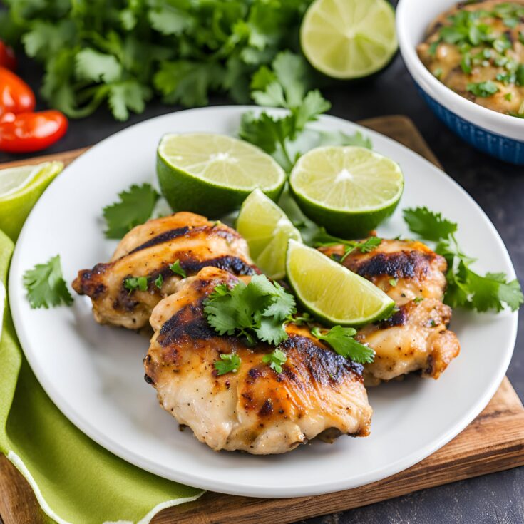 Cilantro Lime Chicken Thighs