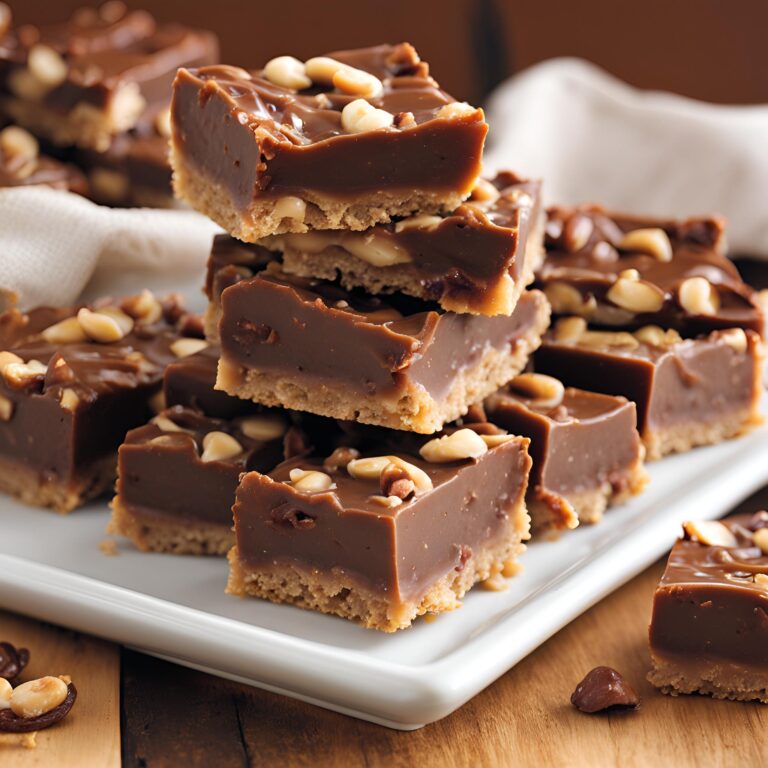 Classic Fudge Nut Bars