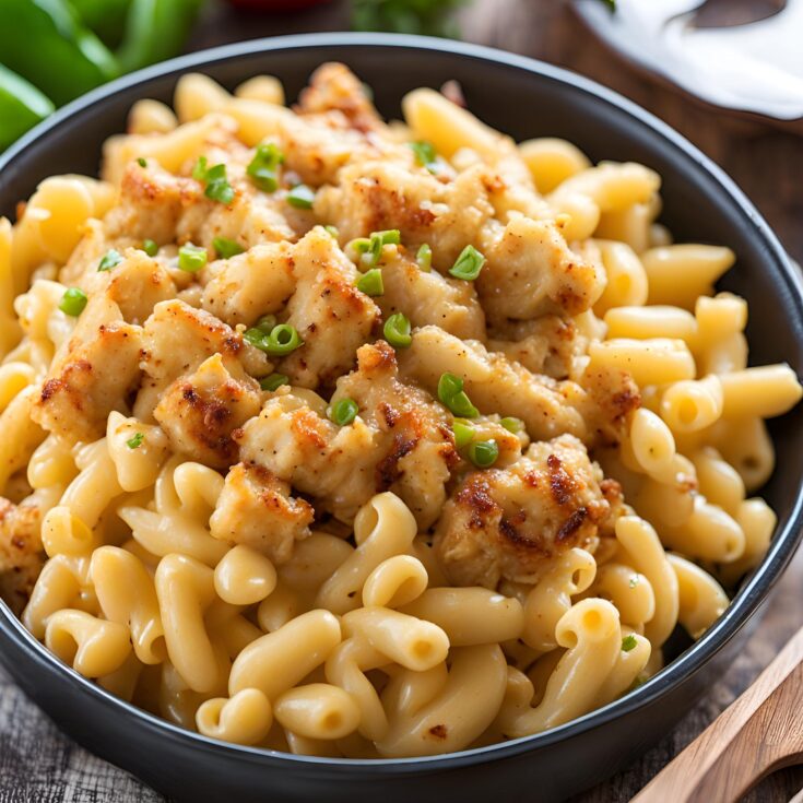 Copycat Applebees Honey Pepper Chicken Mac and Cheese Recipe