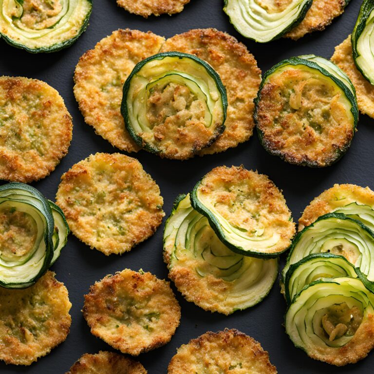 Crispy Baked Zucchini Chips Recipe