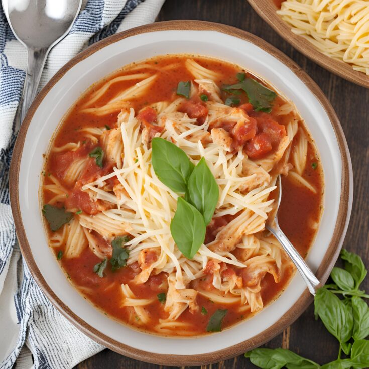 Crock Pot Chicken Parmesan Soup Recipe