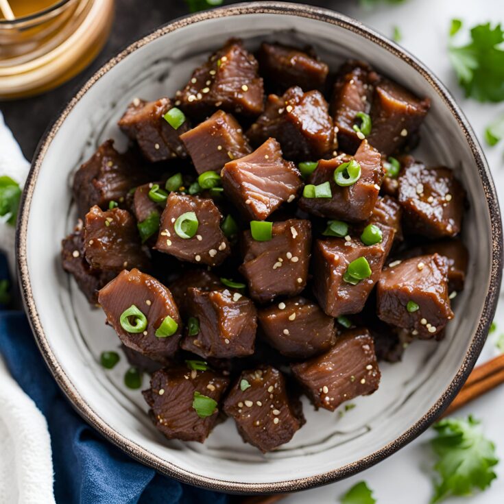 Crockpot Honey Garlic Steak Bites Recipe