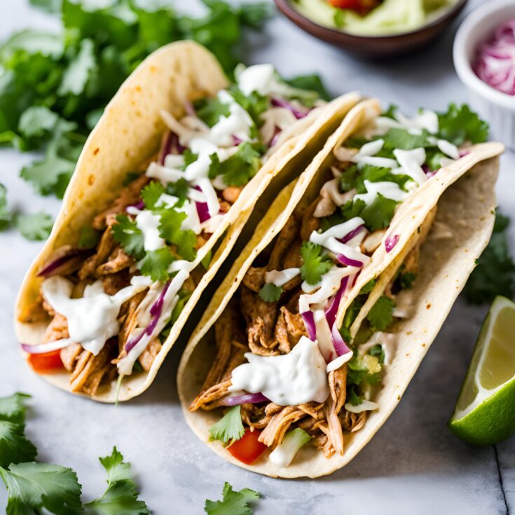 Easy Rotisserie Chicken Tacos Recipe