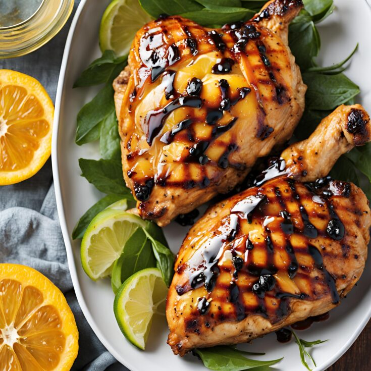 Grilled Citrus Chicken with Glaze Recipe