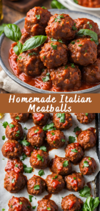Homemade Italian Meatballs | Cheff Recipes