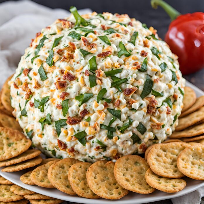 Jalapeno Popper Cheese Ball Recipe