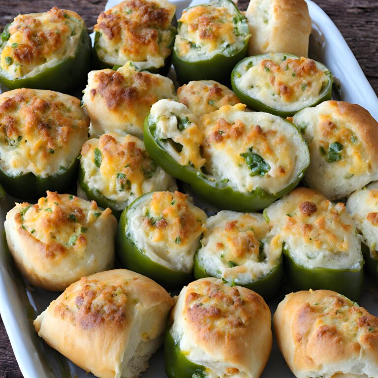 Jalapeno Popper Stuffed Rolls Recipe