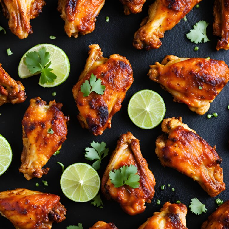 Mexican Inspired Chicken Wings