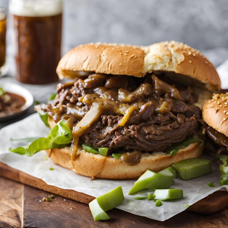 Mississippi Pot Roast Burgers