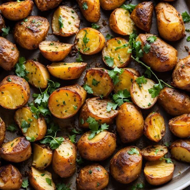 Moroccan Roasted Potatoes