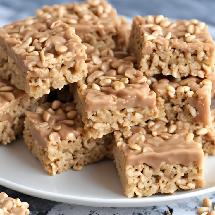 Peanut Butter Rice Krispie Treats Recipe