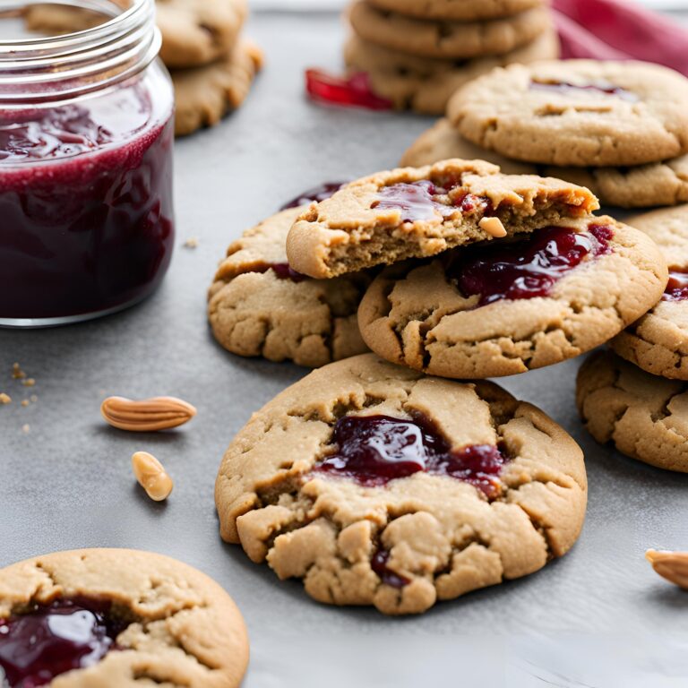 Peanut Butter and Jelly Cookies