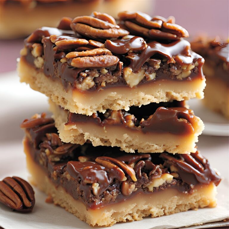 Pecan Turtles Bars Recipe