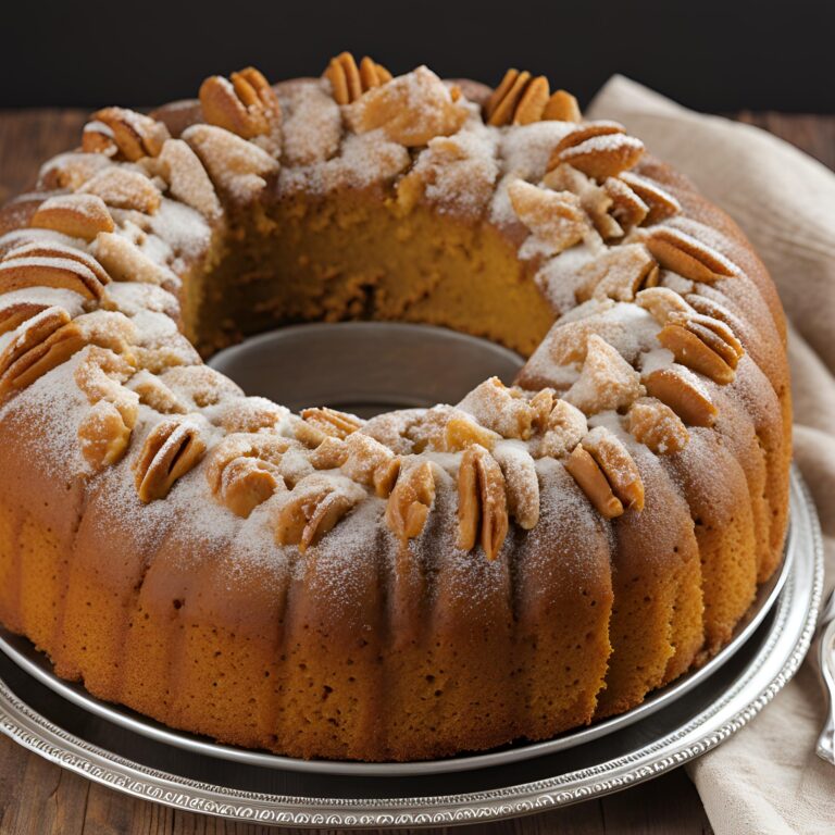 Pumpkin Rum Cake