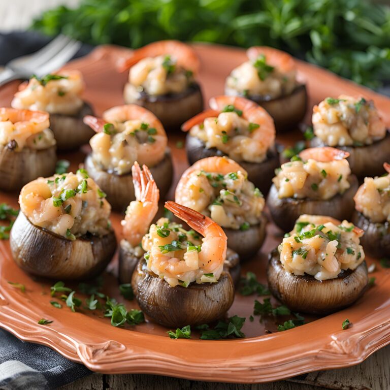 Shrimp stuffed mushrooms Recipe