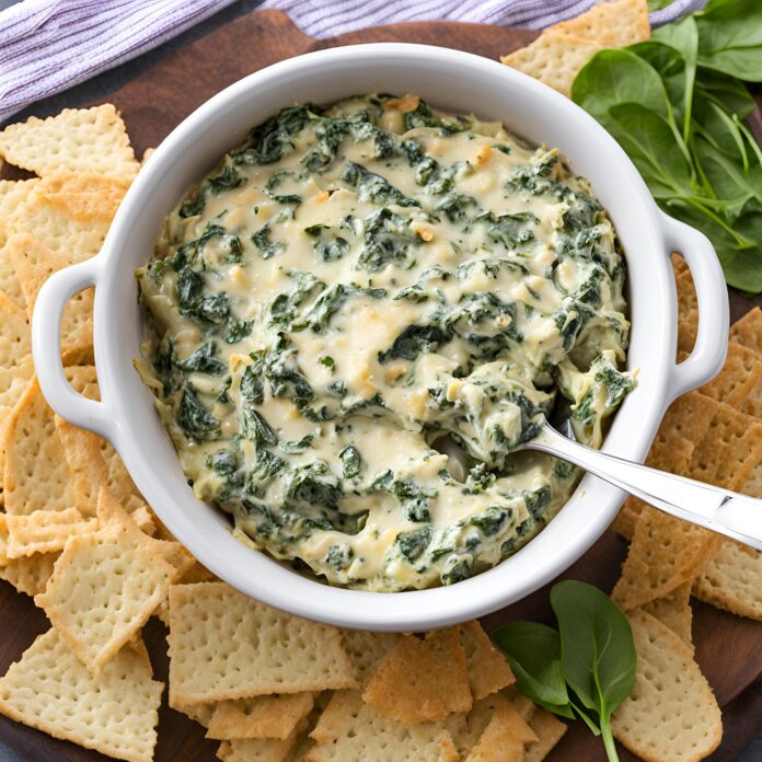 Slow Cooker Spinach Artichoke Dip Recipe
