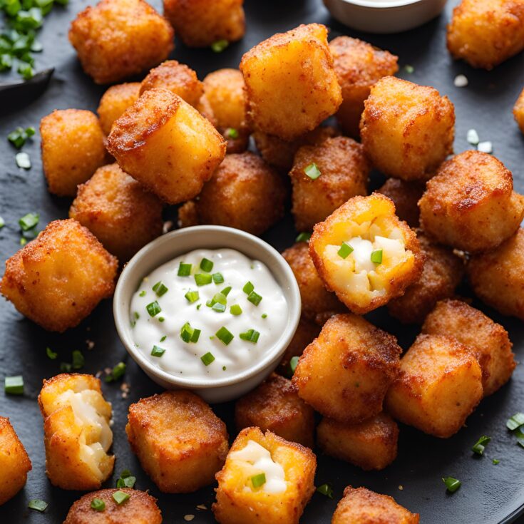 Smashed Tater Tots Recipe