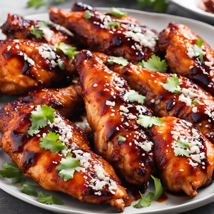 Sticky Spicy BBQ Chicken Recipe