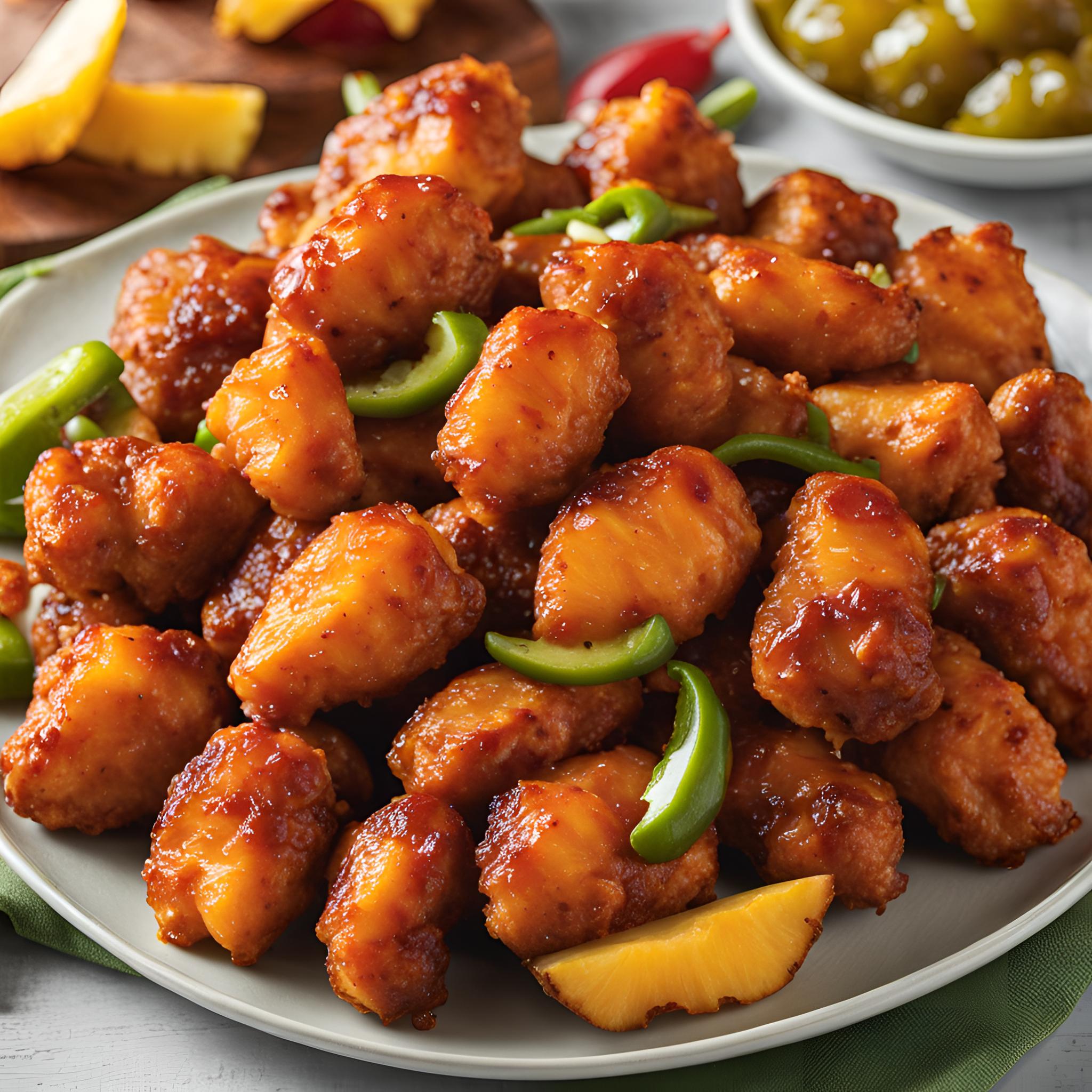 Sweet Jalapeno Pineapple Boneless Wings