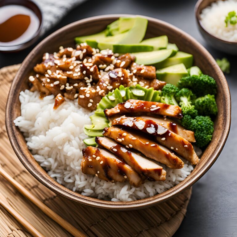 Teriyaki Chicken Rice Bowl