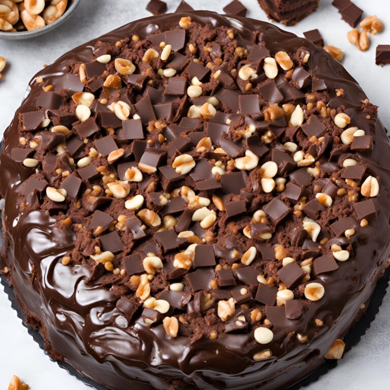 The Best Chocolate Snickers Cake Recipe