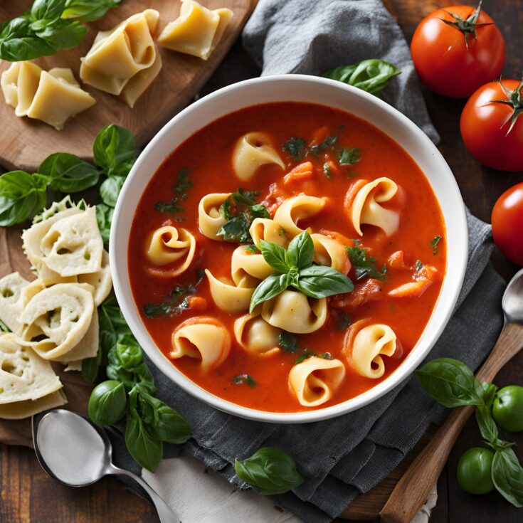 Tomato Tortellini Soup Recipe