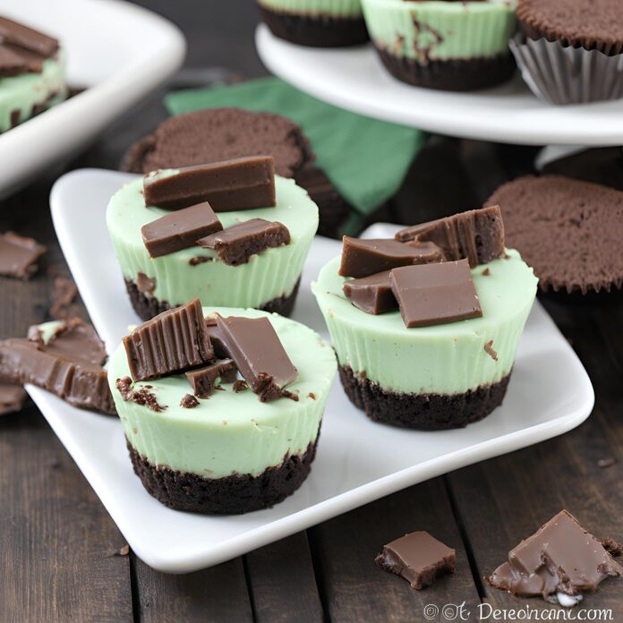 Andes Mint Mini Cheesecakes Recipe