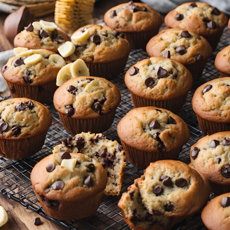 Best Banana Chocolate Chip Muffins Recipe