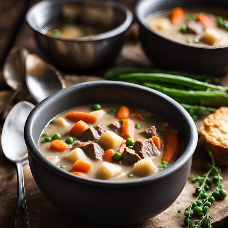 Beef Pot Pie Soup Recipe