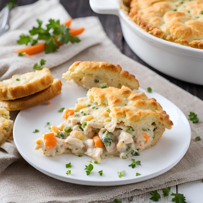 Cheddar Bay Biscuit Chicken Pot Pie Recipe