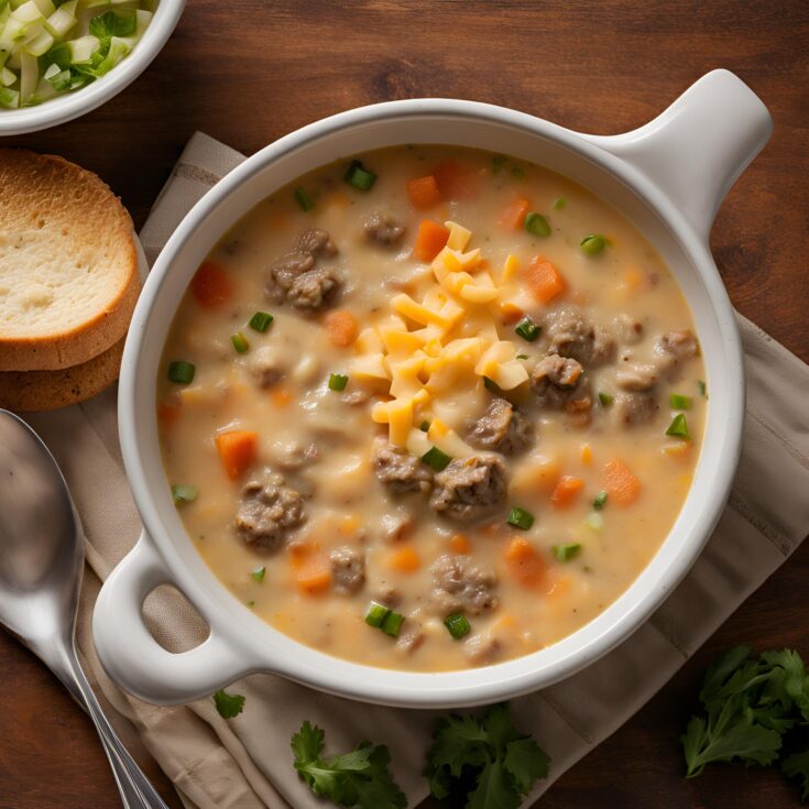 Cheeseburger Soup Recipe