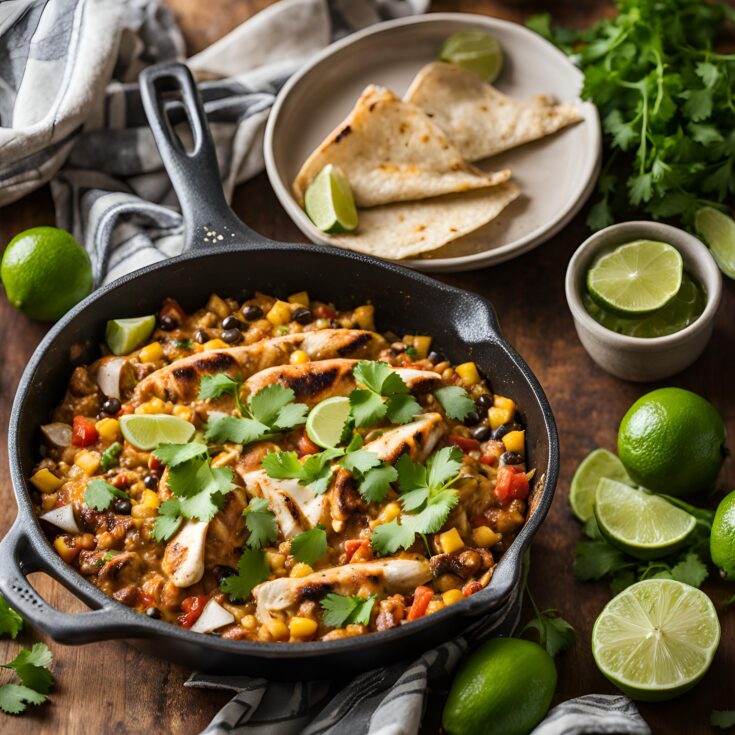 Chicken Burrito Skillet Recipe