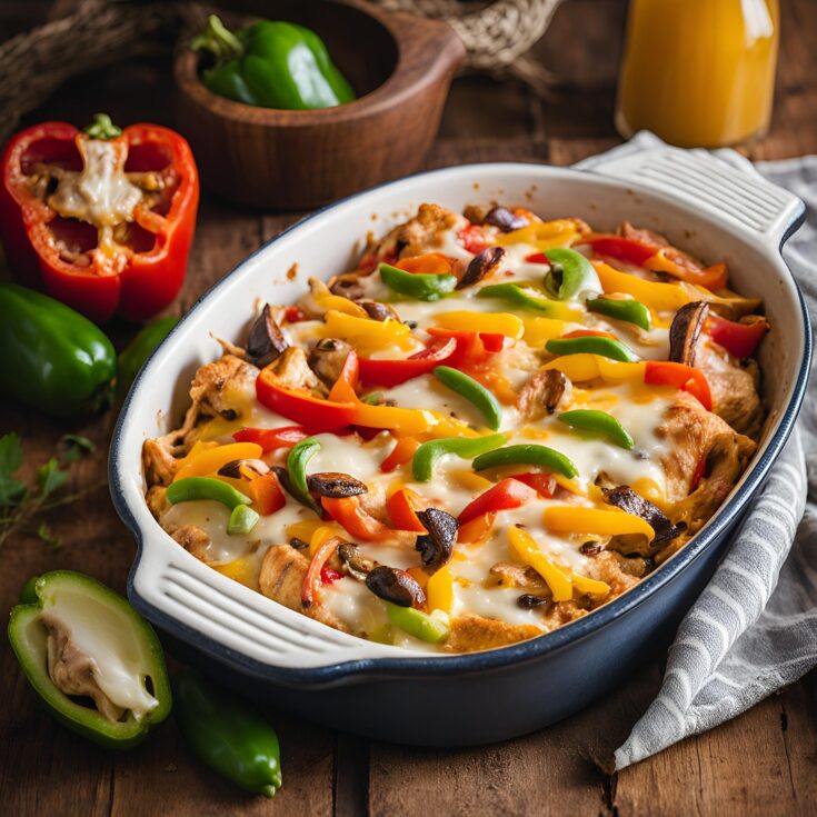 Chicken Fajita Casserole Recipe